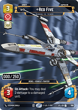 ⟡ Red Five, Running the Trench