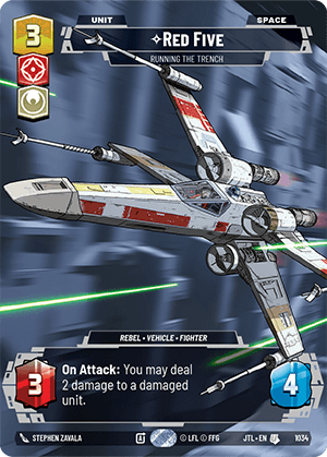 ⟡ Red Five, Running the Trench
