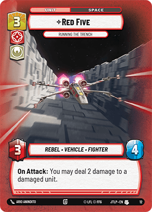 ⟡ Red Five, Running the Trench