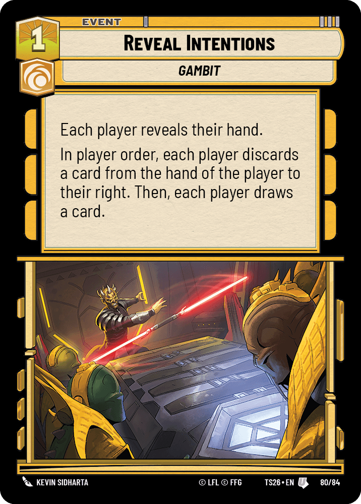Reveal Intentions