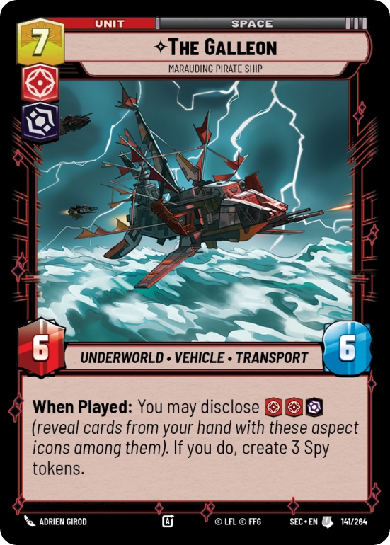 ⟡ The Galleon, Marauding Pirate Ship