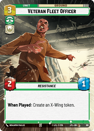 Veteran Fleet Officer