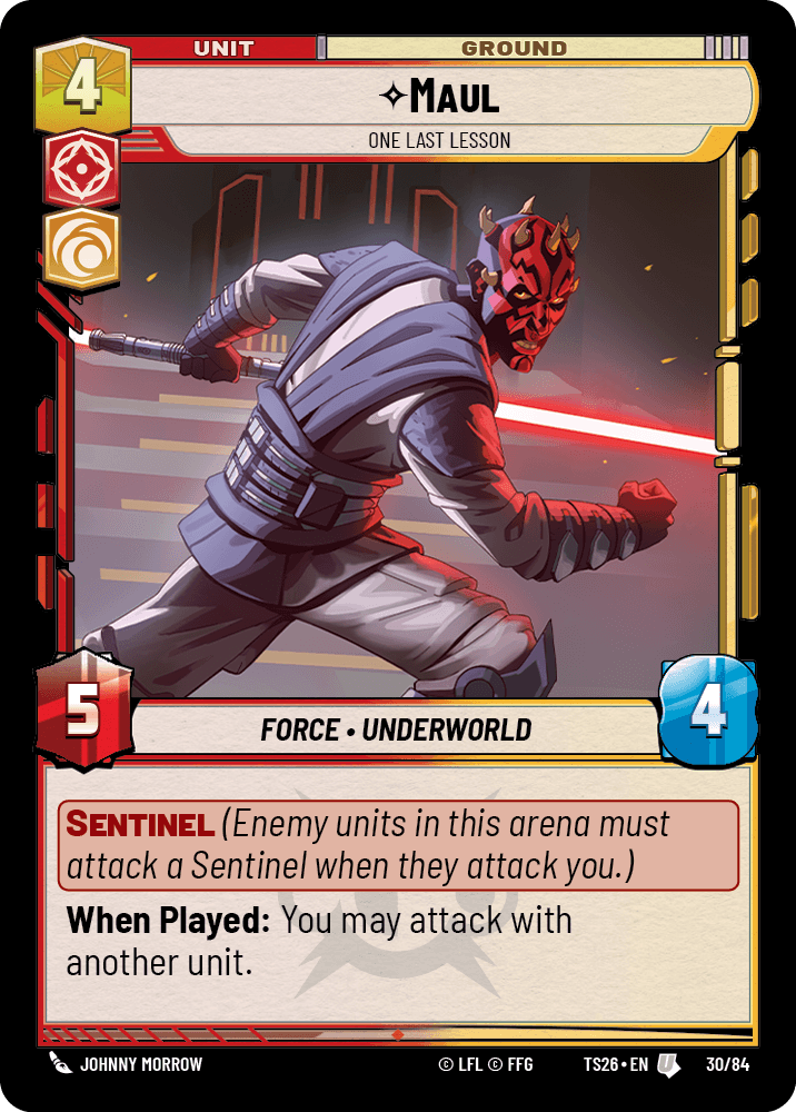 ⟡ Maul, One Last Lesson