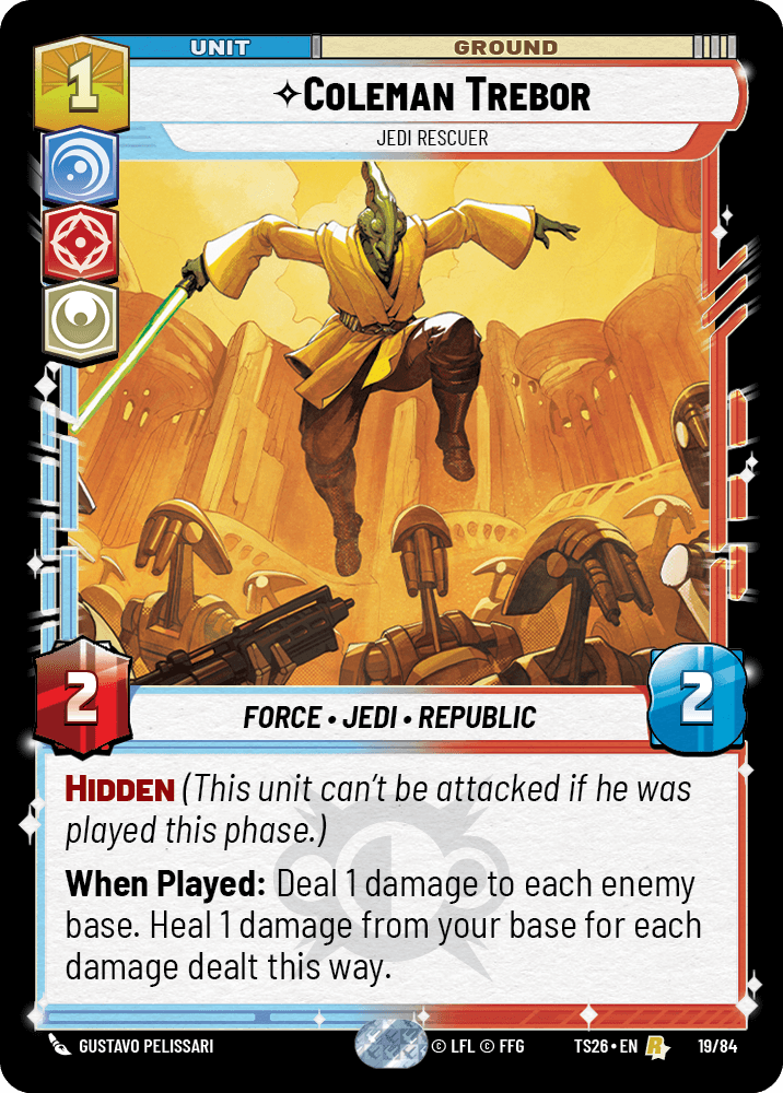 ⟡ Coleman Trebor, Jedi Rescuer