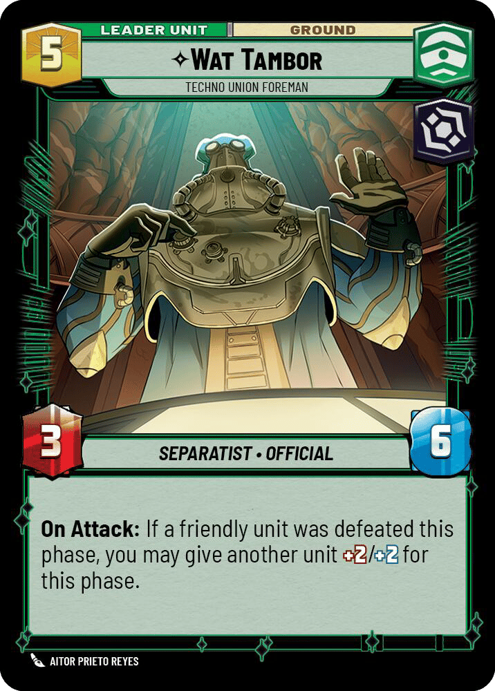 ⟡ Wat Tambor, Techno Union Foreman (back)