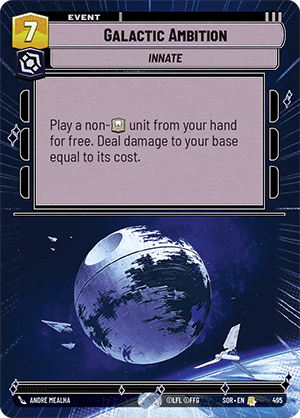Galactic Ambition