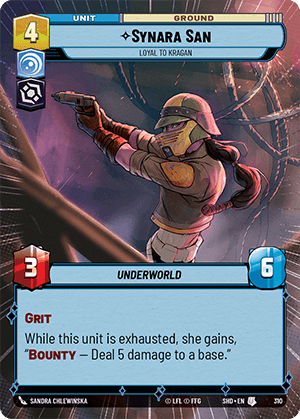 ⟡ Synara San, Loyal to Kragan