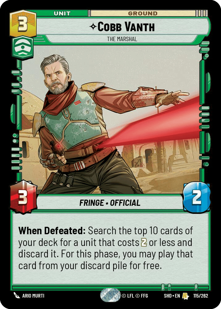 ⟡ Cobb Vanth, The Marshal